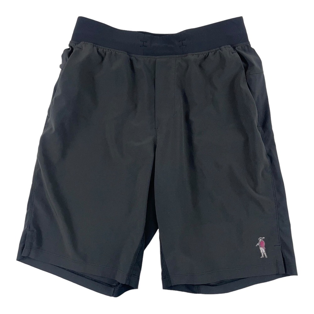 Lululemon Black Performance Drawstring Short‎ Golfer Size Small Excellent - Picture 1 of 6